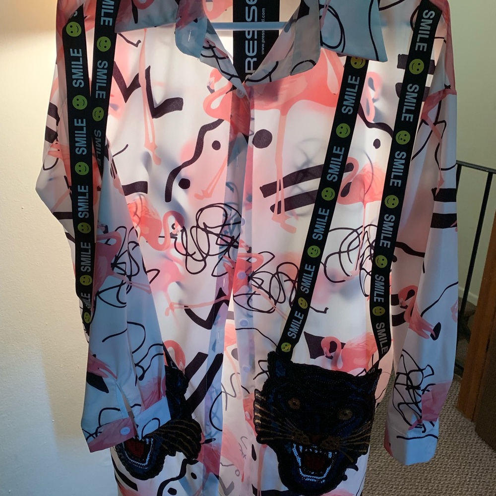 Designed shirt dress from Pressed (Brand new)